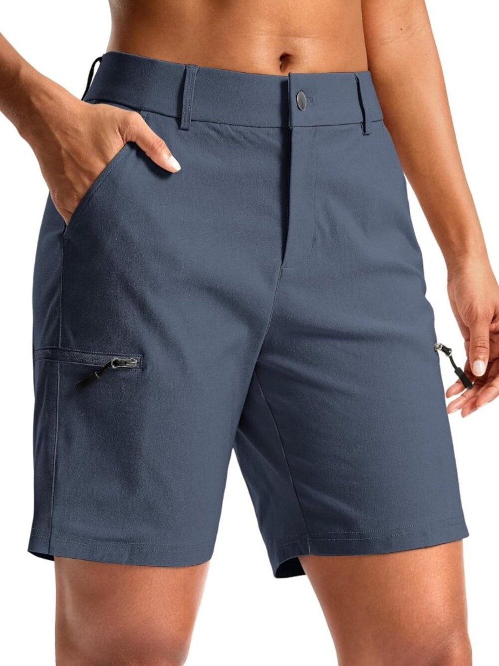 Lightweight Women's Quick Dry Cargo Shorts for Hiking & Golf - 7"/9" with